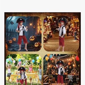 Pirate Boys Halloween Costume Large New Never Opened miulruma halloween pirate